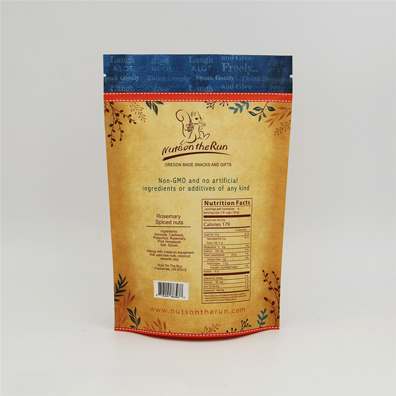 High Quality for Spout Pouch Suppliers - OEM stand up zip lock paper bag with window – Kazuo Beyin Featured Image