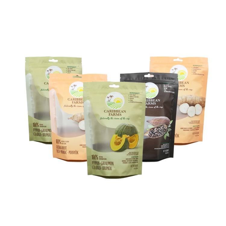 1.5LB flour packaging bags custom printing resealable bags Featured Image