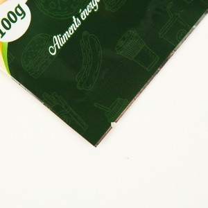 100g powder packing pouches custom printed