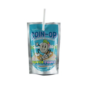 Factory wholesale Plastic Stand Up Pouches - 12oz custom drink pouch drink pouches with straw wholesale – Kazuo Beyin