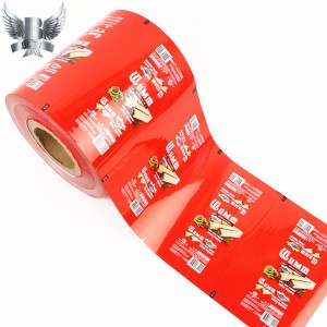 Custom roll stock film supplier Printed rollstock packaging film
