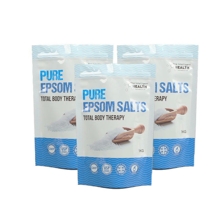 Custom printed bath salt packaging pouches