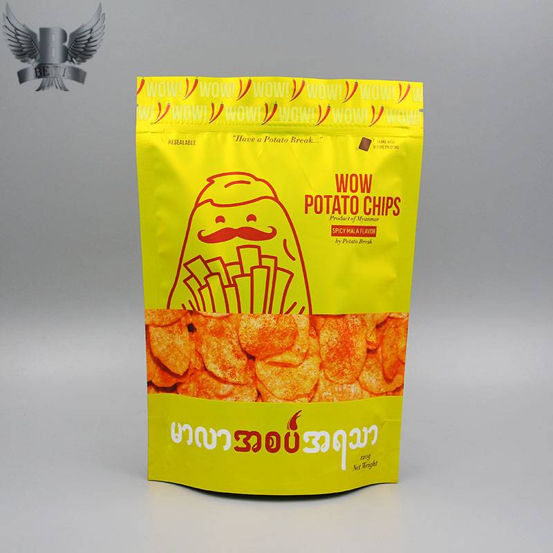 Popular Design for Plastic Bags For Popcorn - Customized OEM chips bag from China – Kazuo Beyin Featured Image