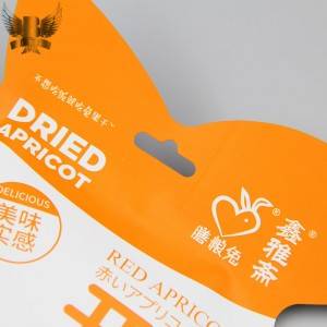 Custom Logo Dried Mango Food Packaging Bag Stand up Bag for Dry Fruit Packaging Bag