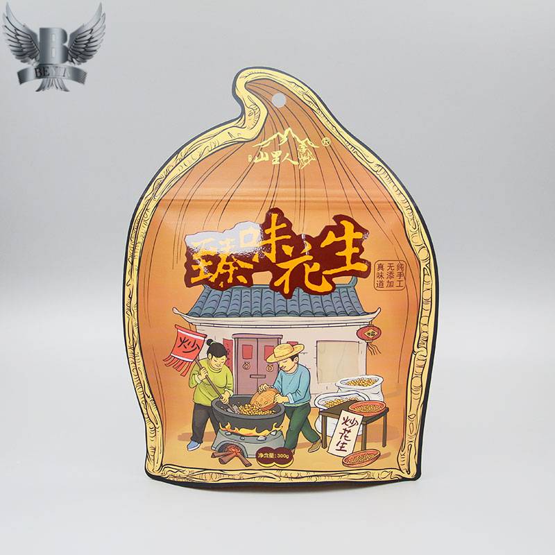 Custom shaped packaging bags manufacturer in China