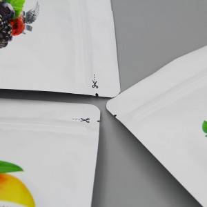 Customized Printing Resealable Zipper Dry Fruit Packaging Bag