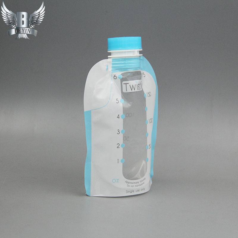 Factory directly Best Biodegradable Bags - FDA grade plastic baby food spout bag – Kazuo Beyin
