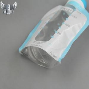 China Gold Supplier for Compostable Clear Plastic Bags - FDA grade plastic baby food spout bag – Kazuo Beyin
