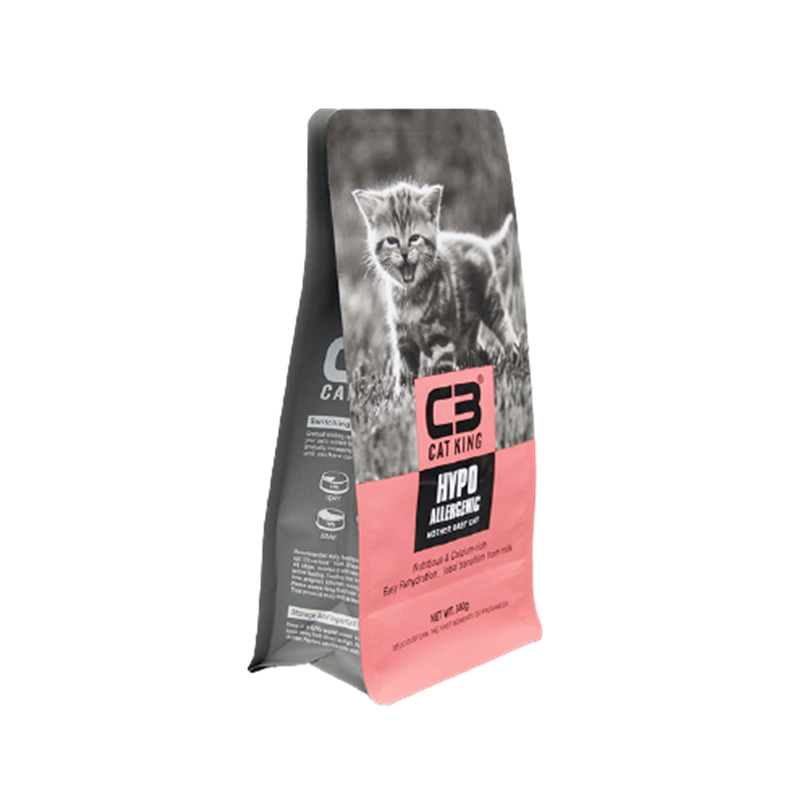 5KG pet food packaging bags custom printed flat bottom pouches Featured Image