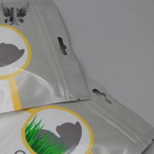 Pet Custom Printed Food Grade Plastic Laminated Package Stand up Bag with Zip food Package Bag