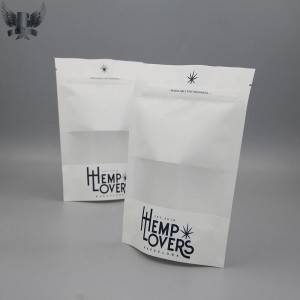 Printed cannabis kraft pouch paper bag manufacturing company