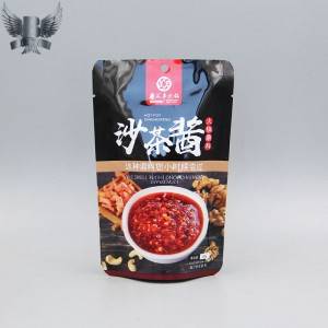 China Factory for Nuts Bags Wholesale - Stand up Aluminum Foil Retort Pouch for Sauce 130 Celsius Degree Dressing Retort Pouch Bag – Kazuo Beyin