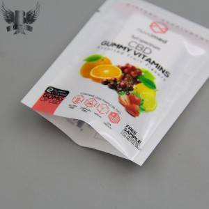Custom edible poly bags manufacturer flat bags