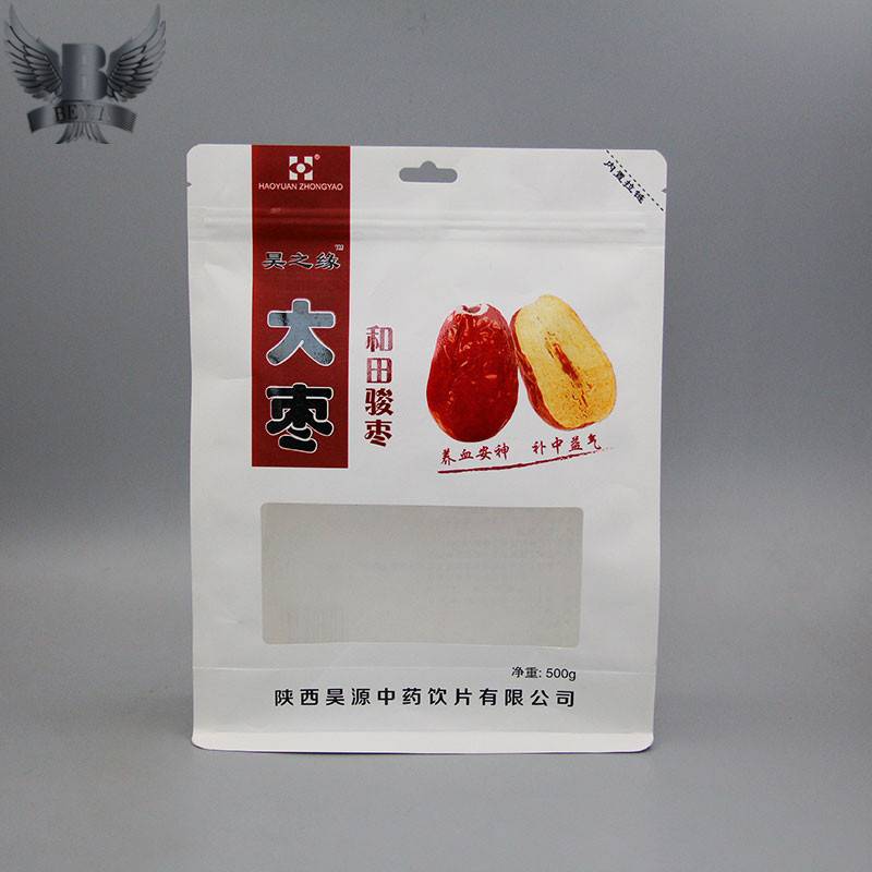 China flat bottom paper pouch supplier