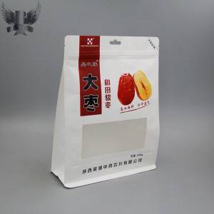China flat bottom paper pouch supplier