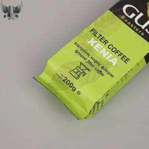 Gusset Side Pouch Coffee Bag Aluminum Foil Bags with Valve for Coffee Packaging