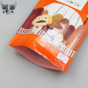 High quality foil lined dog treat packaging