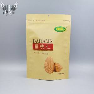 China New Product White Paper Bags With Gusset - Custom printed flat paper pouch – Kazuo Beyin