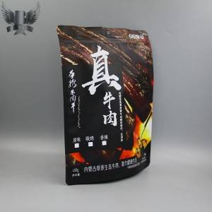 One of Hottest for Tea Packing Pouches Price - Customized mylar beef jerkey packaging – Kazuo Beyin