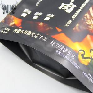 One of Hottest for Tea Packing Pouches Price - Customized mylar beef jerkey packaging – Kazuo Beyin