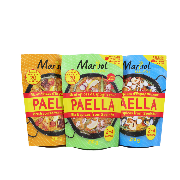 Paella packaging bags with custom printing Featured Image
