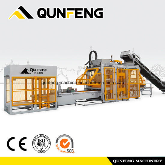 Excellent quality China Qt6-15 Fully Automatic Concrete Hollow Paver Brick Making Machinery Block Moulding
