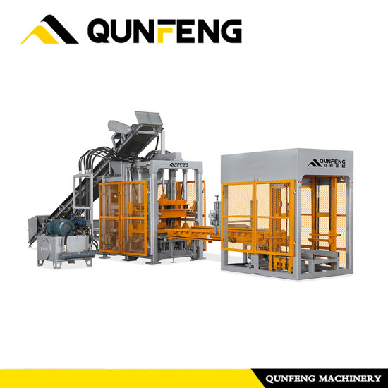 Simple Block Making Production Line Qf700