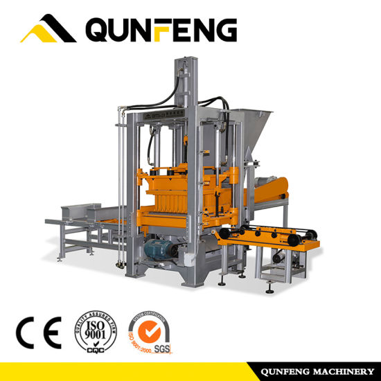 Chinese Professional Interlocking Clay Pressed Brick Machine - Hollow Block Machine Production Line Qf400 – Qunfeng