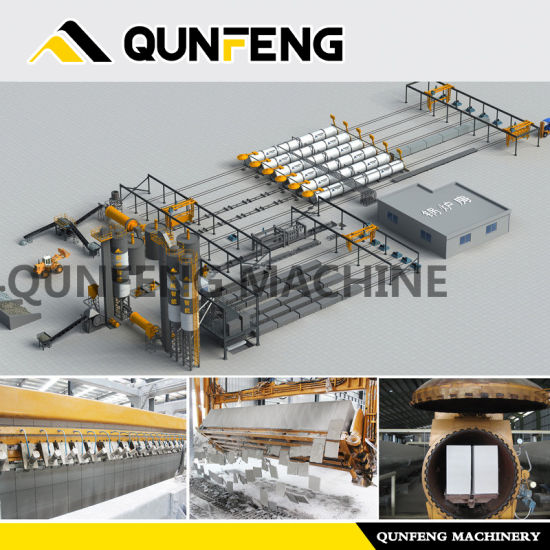 Automatic Concrete Block Production Line/AAC Plant