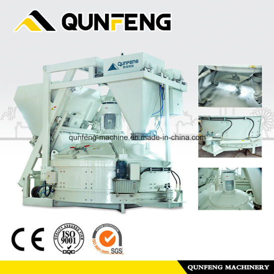 Discountable price China Hydraulic Discharge Function Twin Shaft Concrete Mixer for Batching Plant