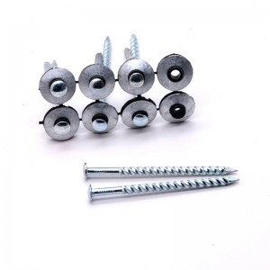 Best Price For Galvanized Pallet Roofing Coil Common Nail Size - Roofing Screws With Washer – Bluekin