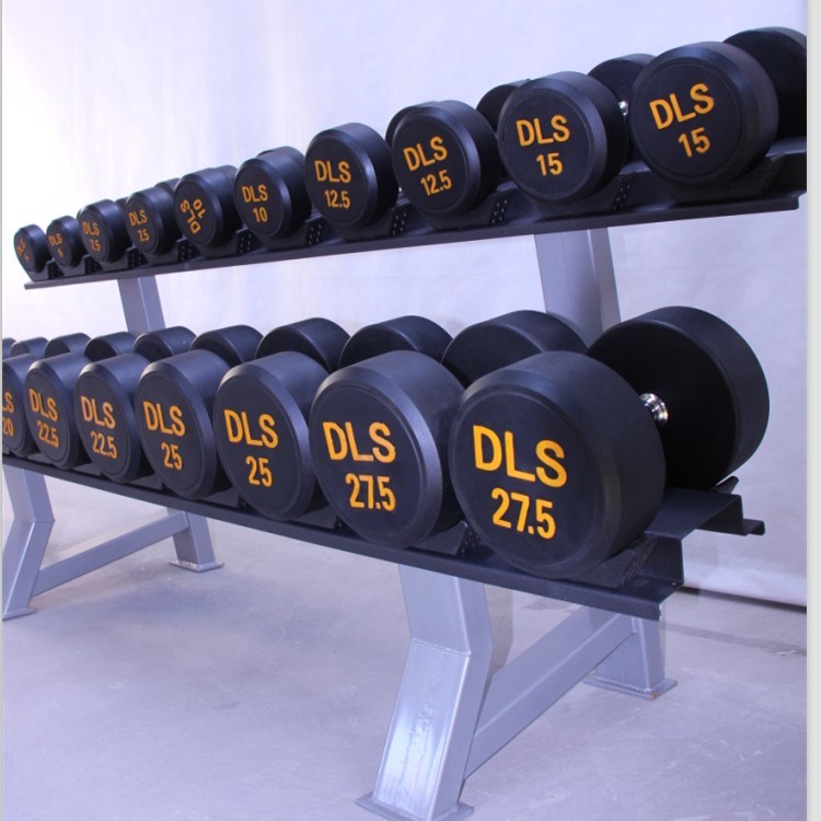 DLS rubber coated fixed dumbbells04