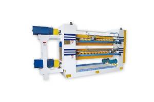 Corrugated Making Production Line Carton Box Paper Helical Cross Cutter Off  Machine