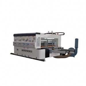 carton box rotary printing die cutting machine