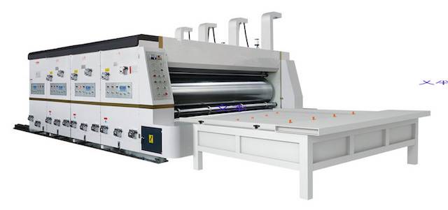 4 color flexo printing  slotter rotary die cutting machine price Featured Image