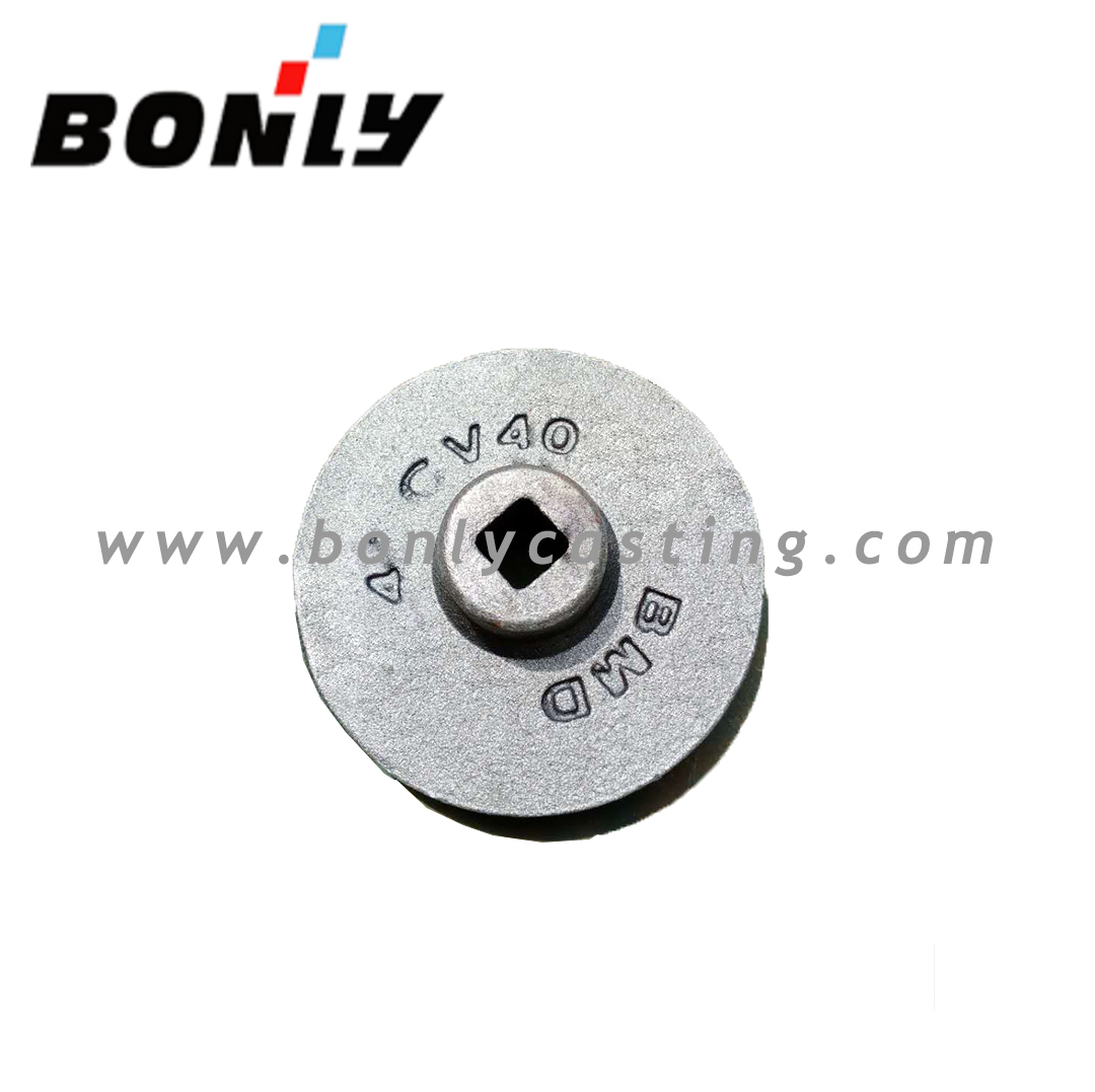 Personlized Products Wafer Cast Iron Butterfly Valve - Investment Casting Coated Sand cast steel Mechanical Components – Fuyang Bonly