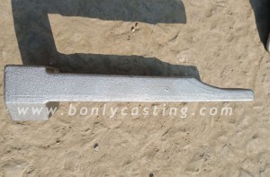 Investment Casting water glass cast iron Push claw