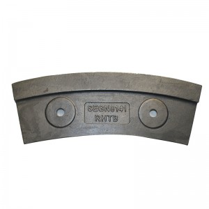 Anti-wear cast iron Coated sand casting Mining machinery wear resistant liner plate