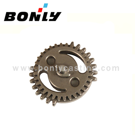 factory customized Cone Crusher Parts - Ductile iron Coated sand casting Sector gear – Fuyang Bonly