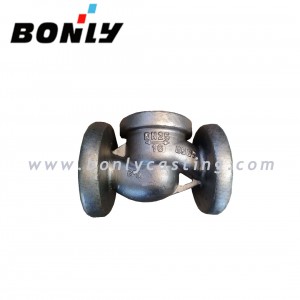 CF8/304 stainless steel PN16 DN65 two way valve body