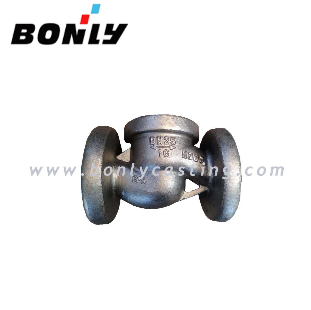 CF8/304 stainless steel PN16 DN65 two way valve body Featured Image