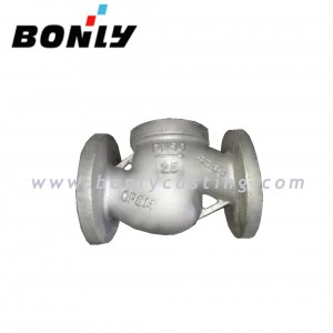 CF8M/316 stainless steel PN25 DN50 two way valve body