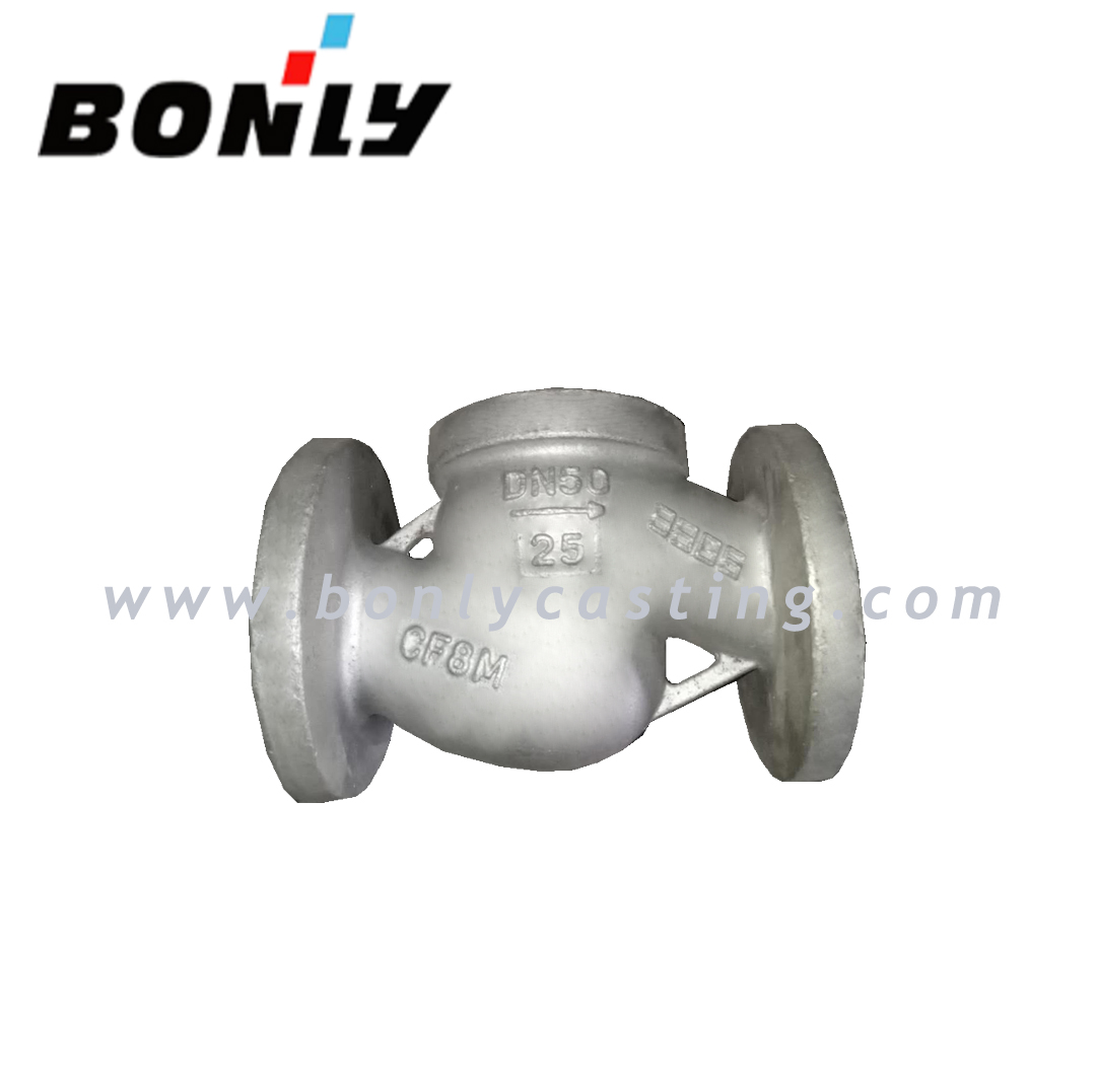 Manufacturing Companies for Blow Liner -  CF8M/316 stainless steel PN25 DN50 two way valve body – Fuyang Bonly