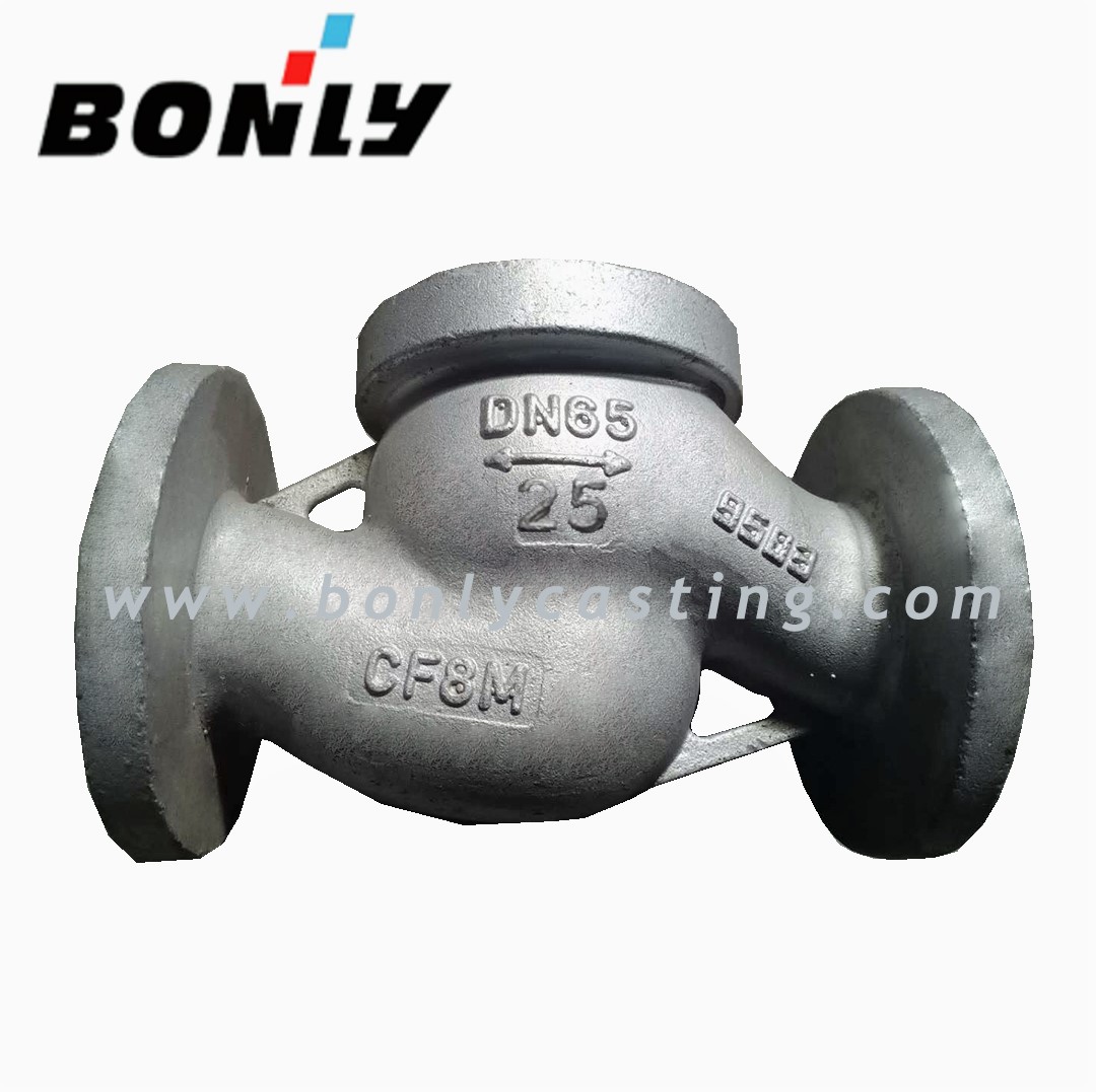 Factory Free sample Thermoelectric Safety Valve - CF8M/316 stainless steel PN25 DN65 two way casting valve body – Fuyang Bonly