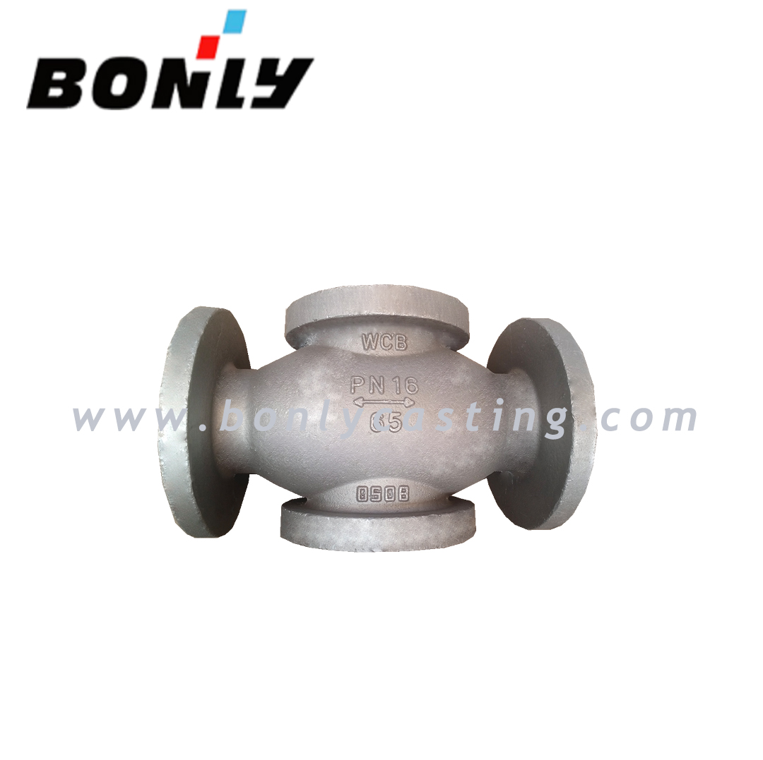 Water Glass Three Way WCB/Welding Carbon Steel PN16 DN65 Valve Body Featured Image