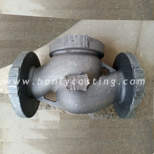 Precision investment  Lost wax casting Carbon cast steel Cast three-way  casting Valve