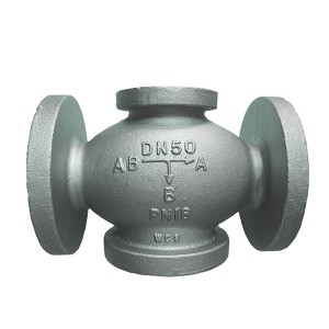 Factory source Lined Gate Valve - Carbon steel Investment casting Three way regulating valve – Fuyang Bonly