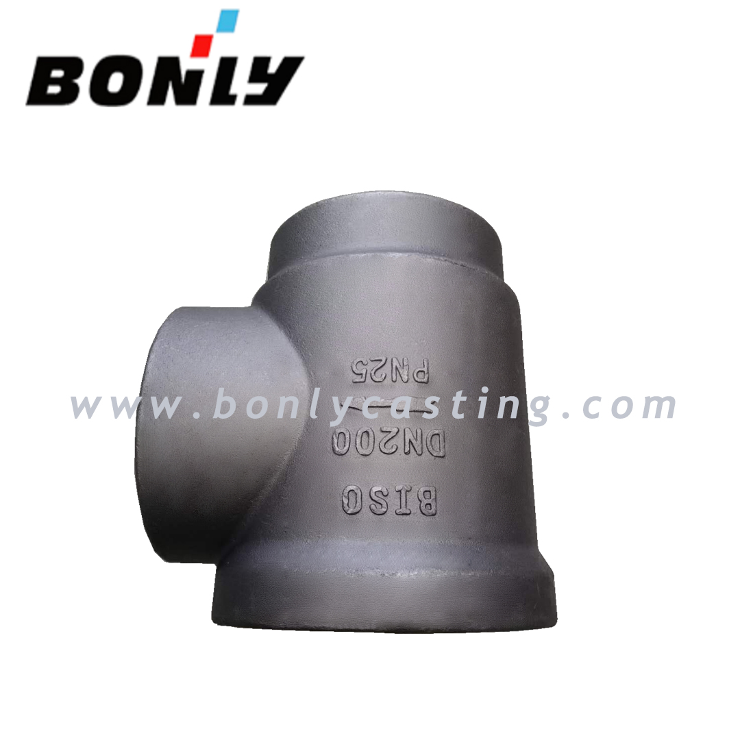 WCB PN25 DN200 Right Angle Valve Featured Image