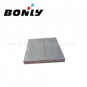 100% Original Factory Shock Spring -
 Anti-wear cast iron Water glass casting anti wear plate – Fuyang Bonly