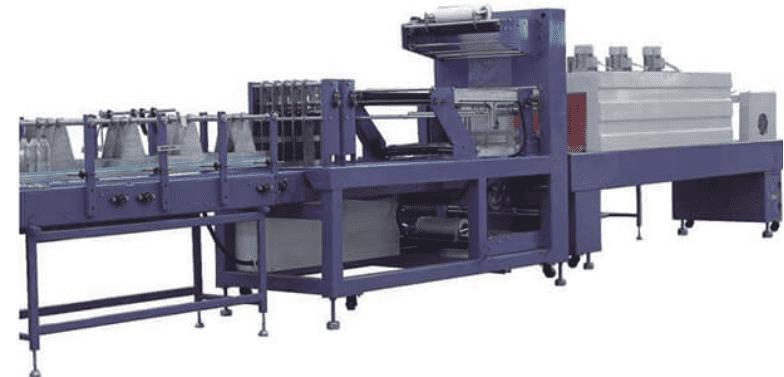 linear type shrinking wrapping machine 